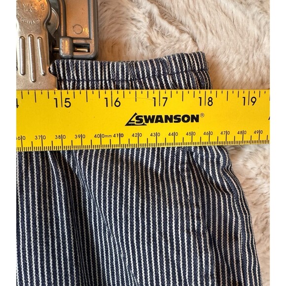 Uniqlo Pants Women's XL Striped Stretch Drawstring Cotton Blend Comfort Pull-On - Picture 11 of 11